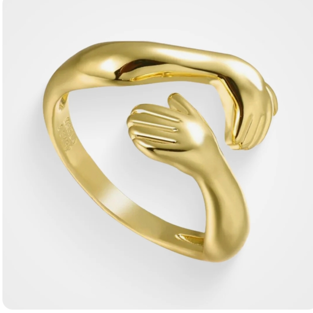Gold Embrace Ring